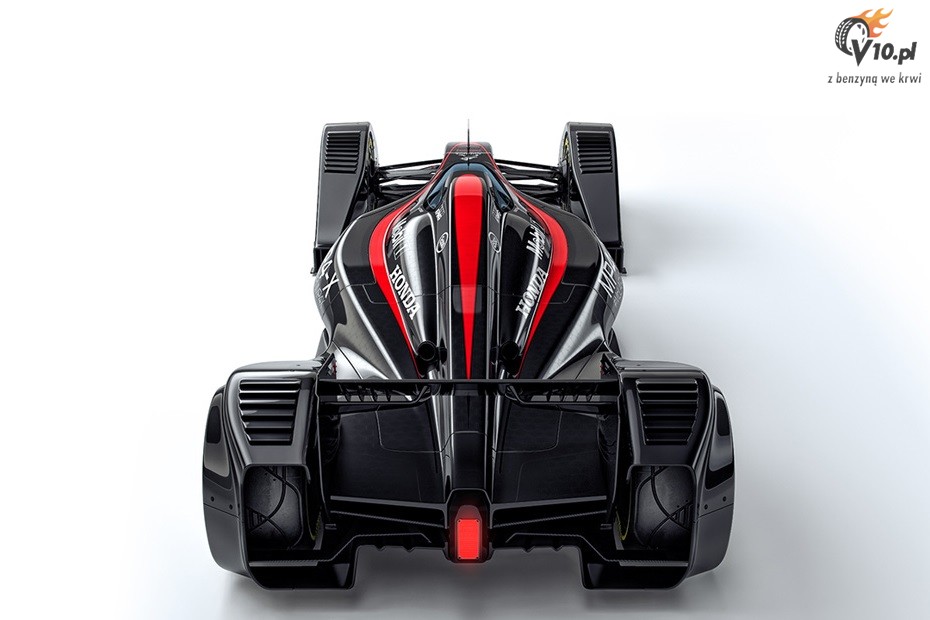Futurystyczny bolid F1 autorstwa McLarena