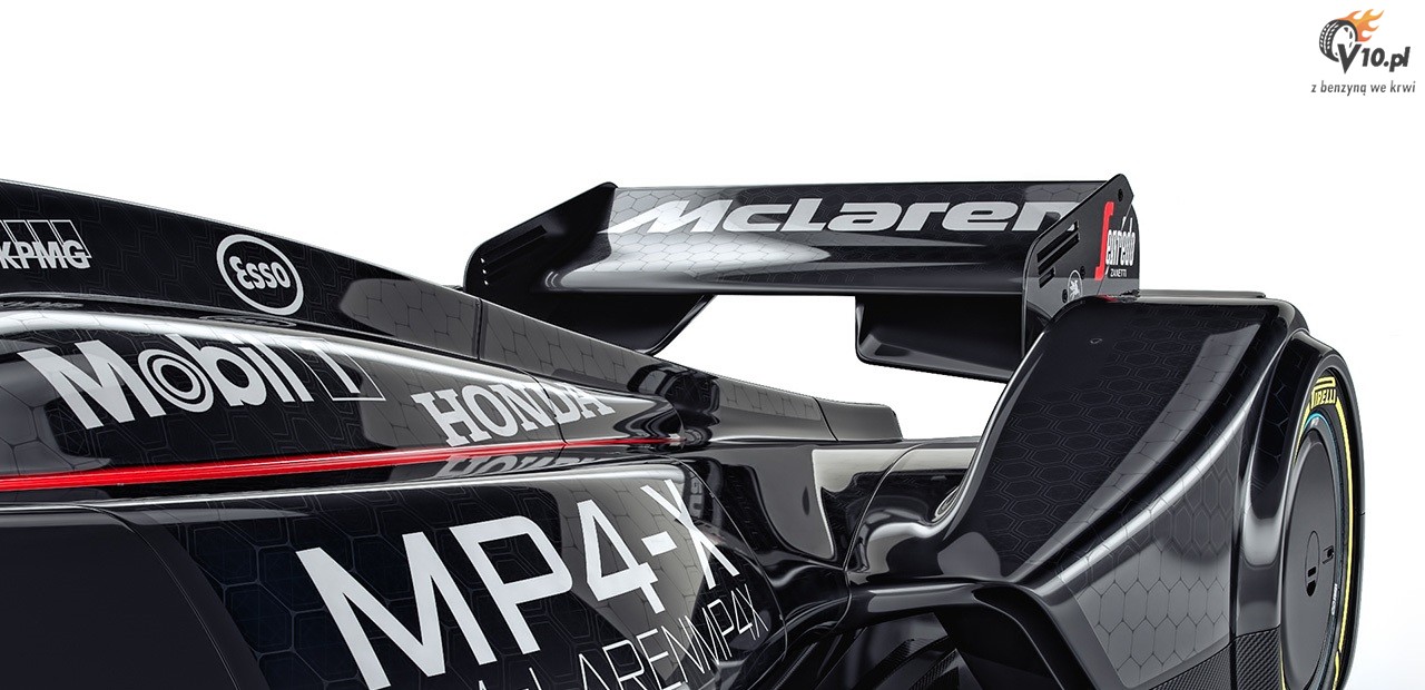 Futurystyczny bolid F1 autorstwa McLarena