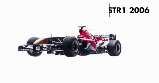 Ewolucja bolidu Toro Rosso w ciągu ostatnich 10 lat