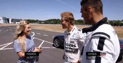Rosberg przegra na torze nawet z golfist