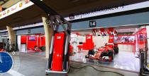 Gara Ferrari w F1 w widoku a la Google Street View