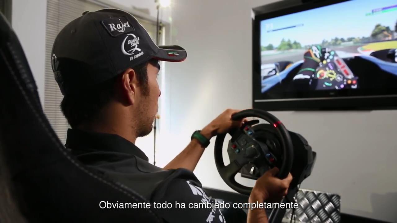Okrenie toru w Meksyku z Perezem w grze F1 2015