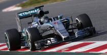 II testy F1 w Barcelonie: Rosberg pokaza szybko Mercedesa drugiego dnia