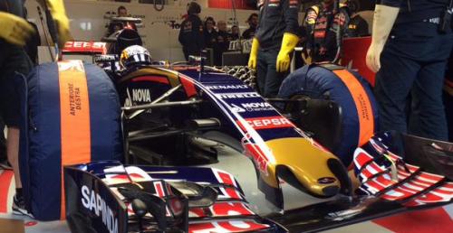 Toro Rosso poważnie przebudowało bolid na finałowe testy