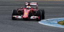 Testy F1 w Jerez: Vettel najszybszy te drugiego dnia