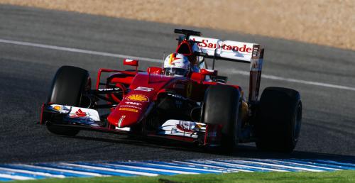 Testy F1 w Jerez: Vettel i Ferrari najszybsi pierwszego dnia