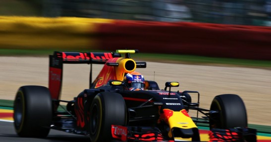 Spa - 2. trening: Dublet Red Bulla