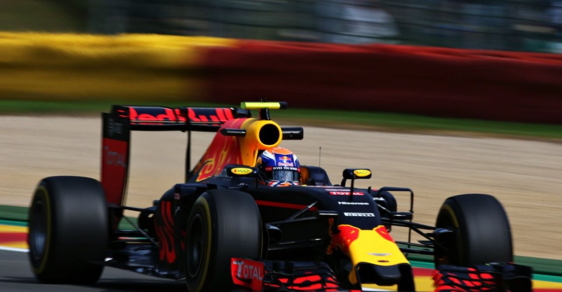 Spa - 2. trening: Dublet Red Bulla