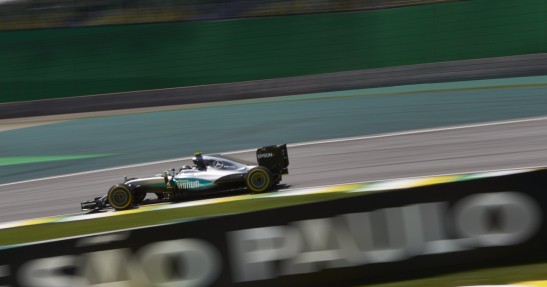 GP Brazylii - 3. trening: Rosberg wyprzedził Hamiltona