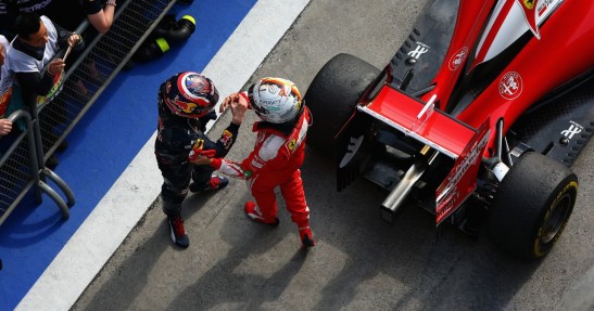 Vettel posprzeczał się z Kwiatem po wyścigu