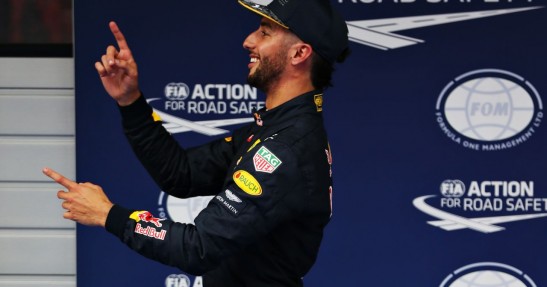Red Bull 'zszokowany' drugim miejscem Ricciardo