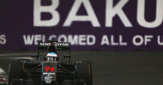 Alonso zaskoczony konkurencyjnością McLarena i Hondy w Baku
