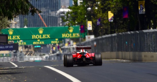 F1 rozpędziła się na torze w Baku do 378 km/h