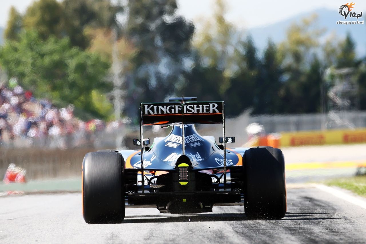 Perez zachwycony poprawkami Force India