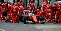 Ferrari auje strategii dwch pit-stopw
