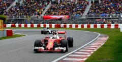 Vettel hamowa przed mewami