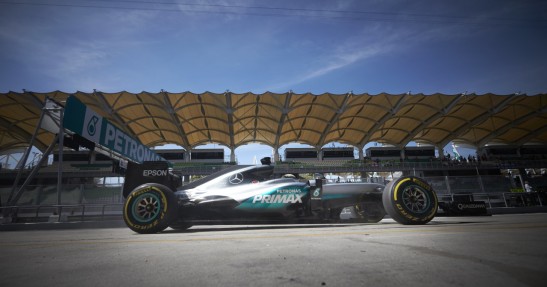 GP Malezji - 2. trening: Hamilton wyprzedził Rosberga