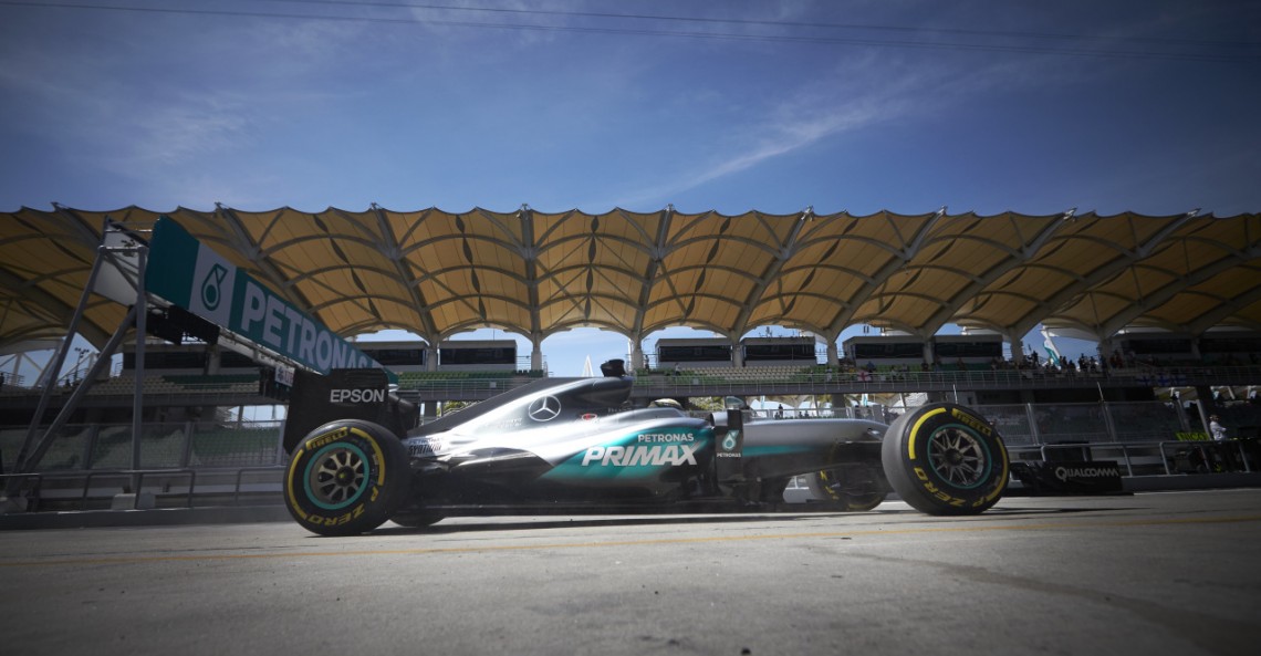 GP Malezji - 2. trening: Hamilton wyprzedził Rosberga