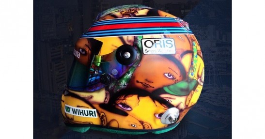 Nowy kask Massy na GP Monako