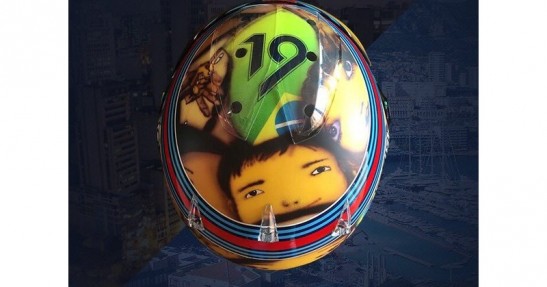 Nowy kask Massy na GP Monako