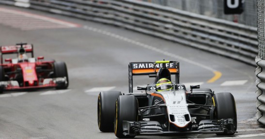 Perez najlepszym kierowcą GP Monako