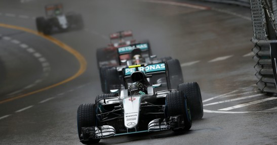 Rosberg nie mógł jechać na granicy
