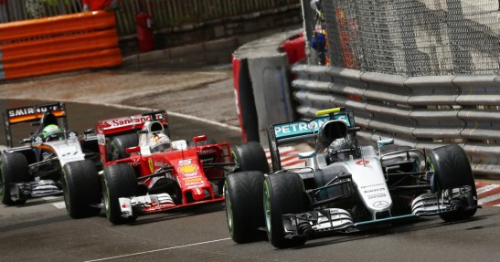 Rosberg nie mógł jechać na granicy