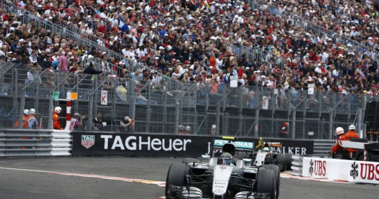Rosberg nie mógł jechać na granicy