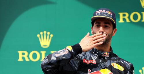 Ricciardo wybrany najlepszym kierowcą GP Niemiec