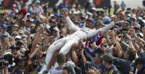 Hamilton 'nie do zatrzymania' na mokrej nawierzchni