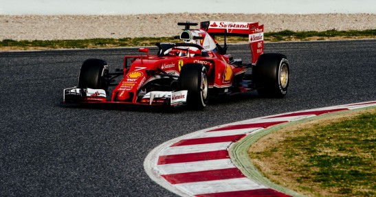 Raikkonen zaskoczony widocznością z osłoną na bolidzie