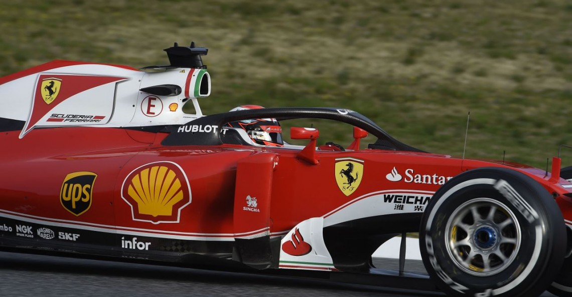 Raikkonen zaskoczony widocznością z osłoną na bolidzie
