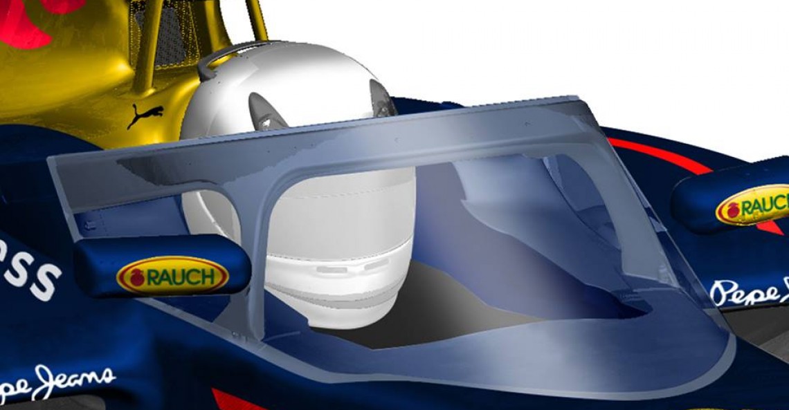 Red Bull wypróbuje jutro swoją osłonę na kokpit bolidu F1