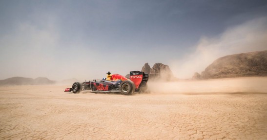 Bolid F1 odkrył Jordanię