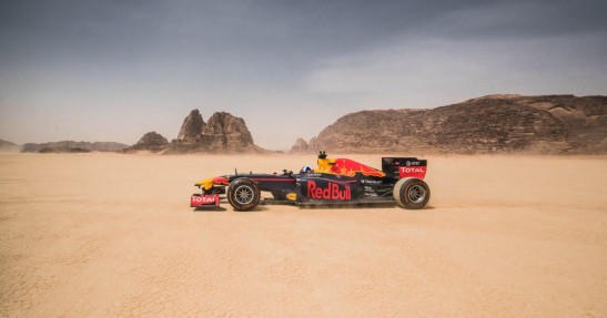 Bolid F1 odkrył Jordanię