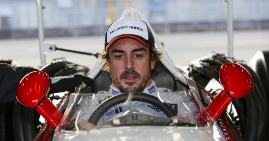Alonso na dwóch kołach obok mistrza świata MotoGP