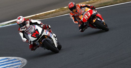 Alonso na dwóch kołach obok mistrza świata MotoGP