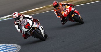 Alonso na dwóch kołach obok mistrza świata MotoGP