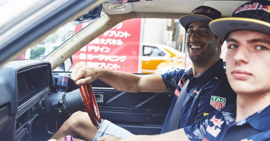 Ricciardo i Verstappen w Kaido Racerze na ulicach Tokio