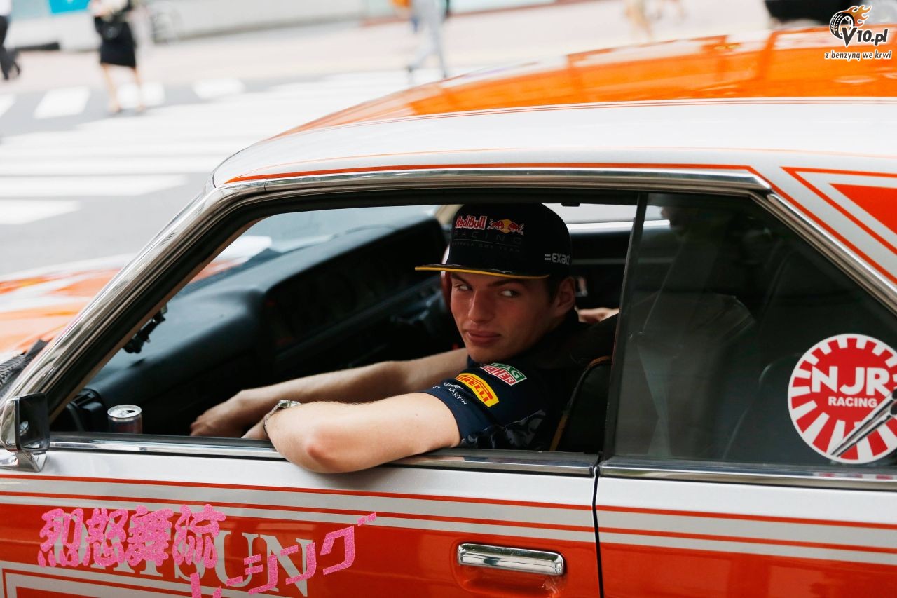 Ricciardo i Verstappen w Kaido Racerze na ulicach Tokio