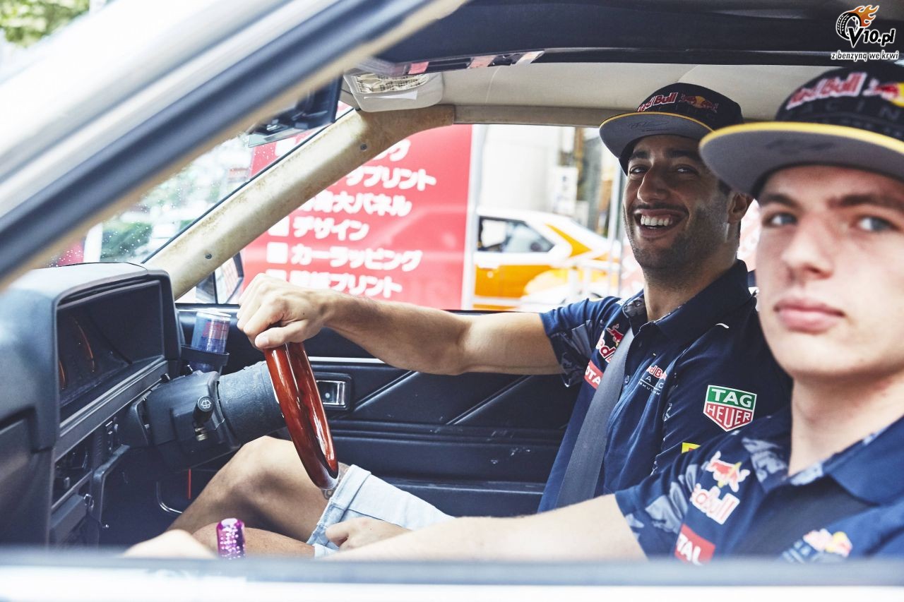 Ricciardo i Verstappen w Kaido Racerze na ulicach Tokio