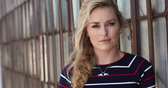 Hamilton zakończył rok przejażdżką na śniegu z Lindsey Vonn