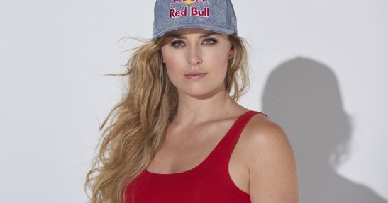 Hamilton zakończył rok przejażdżką na śniegu z Lindsey Vonn