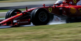 Vettel miał wypadek na testach deszczowych opon Pirelli