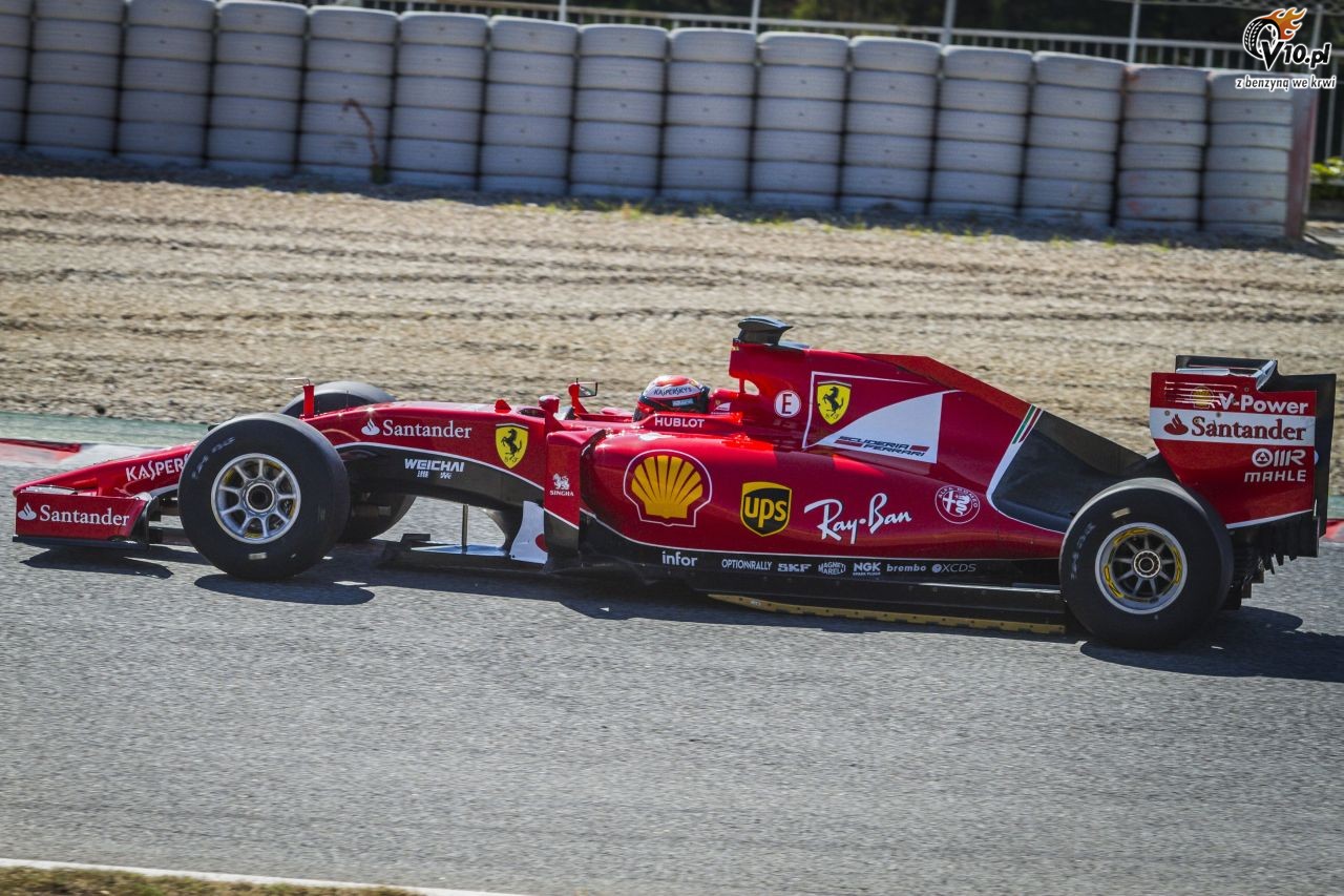Szersze opony Pirelli dla F1 testowane naraz w bolidach Mercedesa i Ferrari