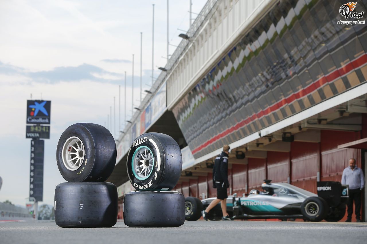 Testy opon Pirelli w F1 podczas sezonu 2017 z udzia�em wszystkich zespo��w