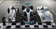 Rosberg, Hulkenberg i Wehrlein poprowadzili kultowe bolidy F1 w historii Mercedesa na Hockenheim