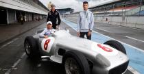 Rosberg, Hulkenberg i Wehrlein poprowadzili kultowe bolidy F1 w historii Mercedesa na Hockenheim