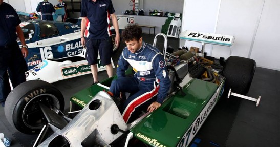 Ricciardo dosiadł kultowy bolid Williamsa
