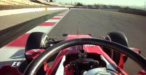 Osona na kokpit bolidu F1